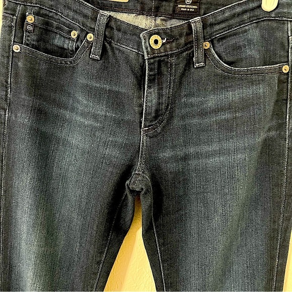 AG Adriano Goldschmied The Ballad Slim Boot Dark Wash Jeans Size 27R Made USA - Picture 3 of 8